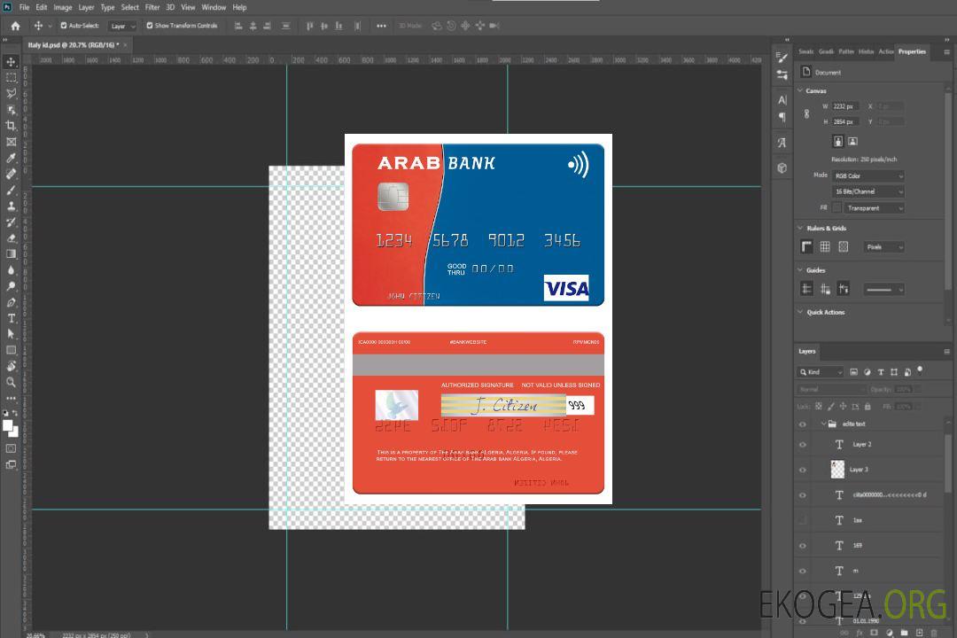 Carte visa Algérie Arab Bank Algérie template Carte visa Algérie Arab Bank Algérie template